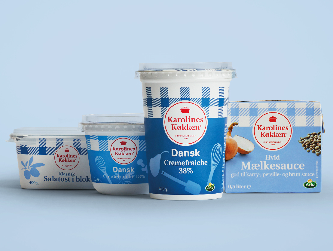 Brand design for Karolines Køkken - By IDna Group