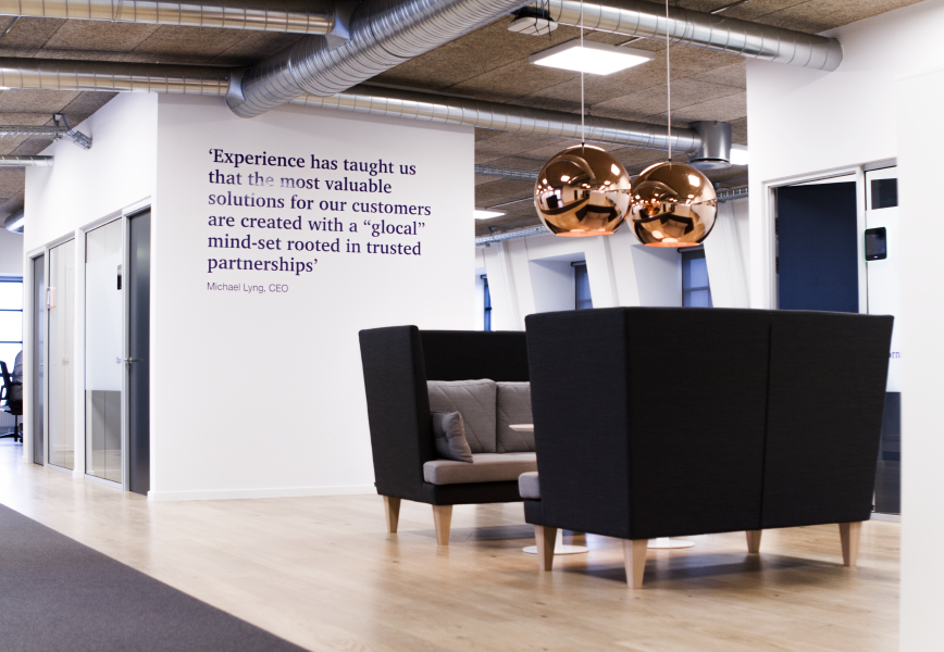 Office design by IDna Group - NKT HQ